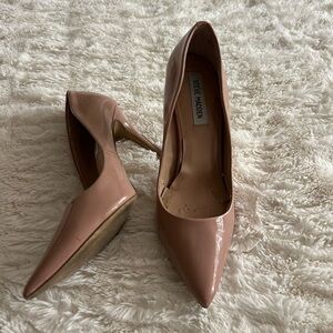 Steve Madden Blush Patent Leather Pumps